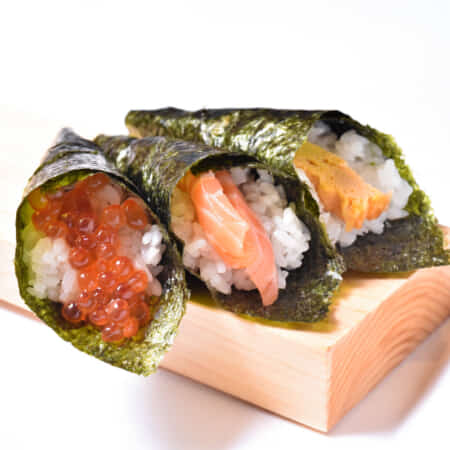 板前手巻き寿司 江戸前3本セット｜赤坂で寿司のテイクアウト・デリバリーなら東京寿司 ITAMAE SUSHI